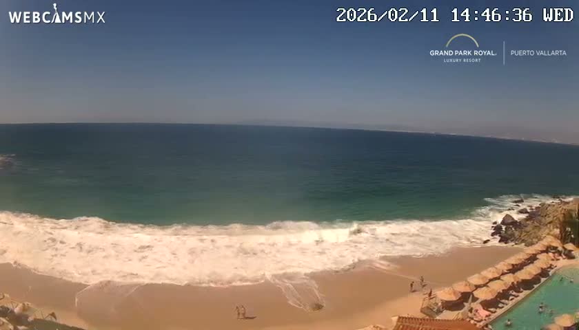 Playa La Garza Blanca Beach Live Cam - Puerto Vallarta, Jalisco, Mexico