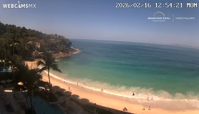 Playa La Garza Blanca Beach Live Cam - Puerto Vallarta, Jalisco, Mexico