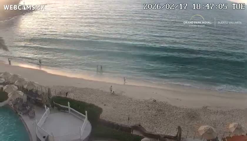 Playa La Garza Blanca Beach Live Cam - Puerto Vallarta, Jalisco, Mexico