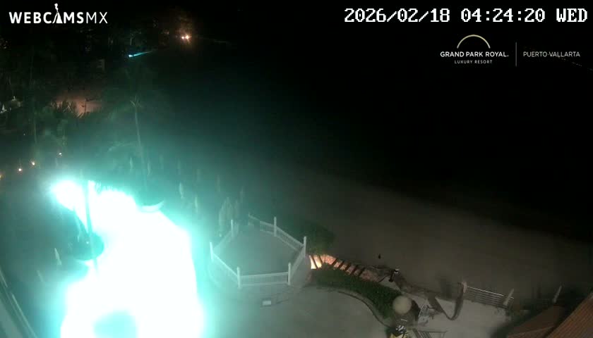 Playa La Garza Blanca Beach Live Cam - Puerto Vallarta, Jalisco, Mexico