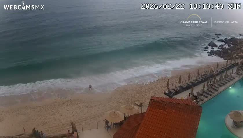 Playa La Garza Blanca Beach Live Cam - Puerto Vallarta, Jalisco, Mexico