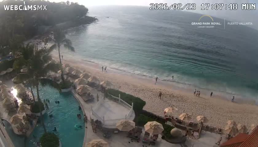Playa La Garza Blanca Beach Live Cam - Puerto Vallarta, Jalisco, Mexico