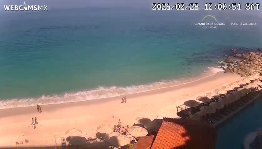 Playa La Garza Blanca Beach Live Cam - Puerto Vallarta, Jalisco, Mexico
