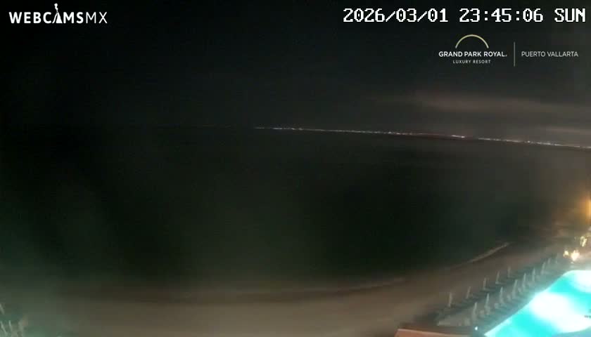 Playa La Garza Blanca Beach Live Cam - Puerto Vallarta, Jalisco, Mexico