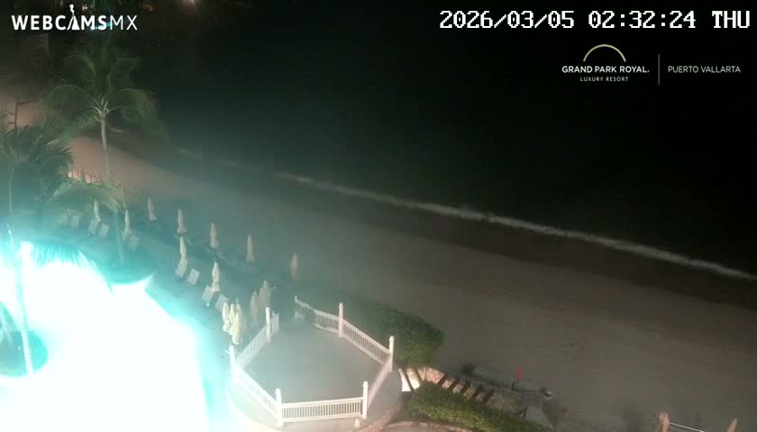Playa La Garza Blanca Beach Live Cam - Puerto Vallarta, Jalisco, Mexico