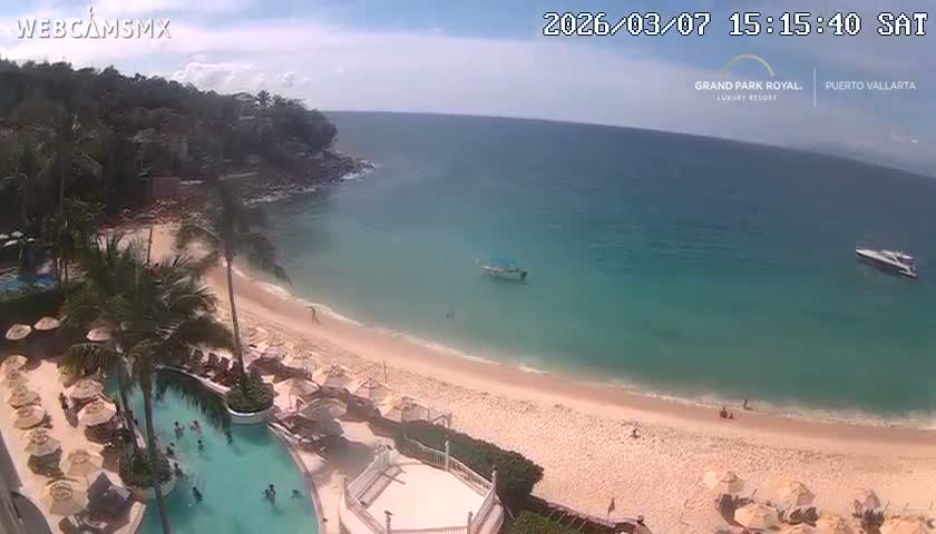 Playa La Garza Blanca Beach Live Cam - Puerto Vallarta, Jalisco, Mexico