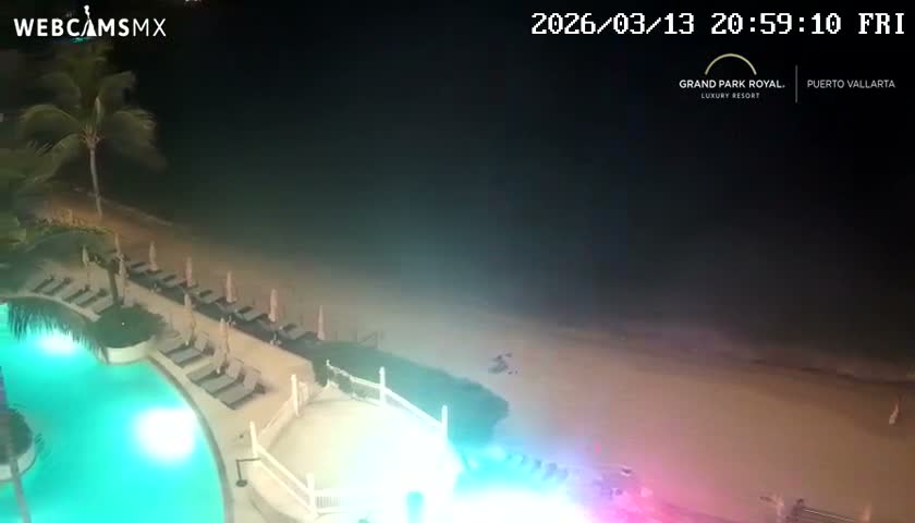 Playa La Garza Blanca Beach Live Cam - Puerto Vallarta, Jalisco, Mexico
