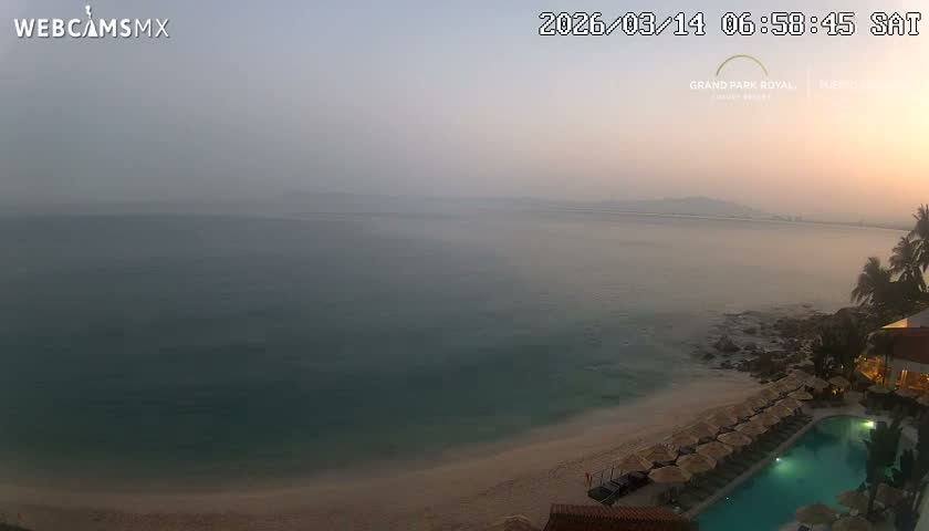 Playa La Garza Blanca Beach Live Cam - Puerto Vallarta, Jalisco, Mexico