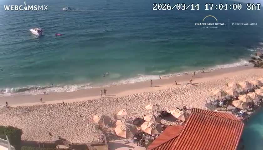 Playa La Garza Blanca Beach Live Cam - Puerto Vallarta, Jalisco, Mexico