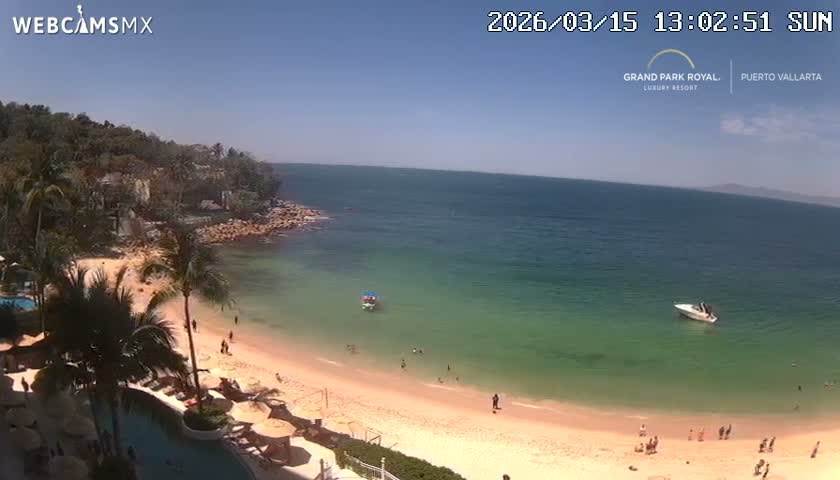 Playa La Garza Blanca Beach Live Cam - Puerto Vallarta, Jalisco, Mexico
