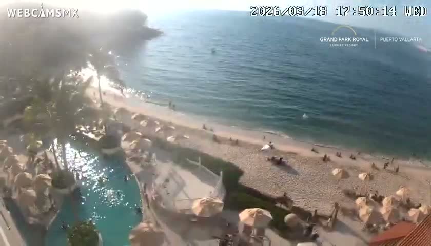Playa La Garza Blanca Beach Live Cam - Puerto Vallarta, Jalisco, Mexico