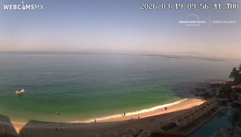 Playa La Garza Blanca Beach Live Cam - Puerto Vallarta, Jalisco, Mexico