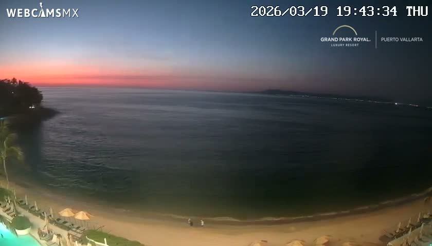 Playa La Garza Blanca Beach Live Cam - Puerto Vallarta, Jalisco, Mexico