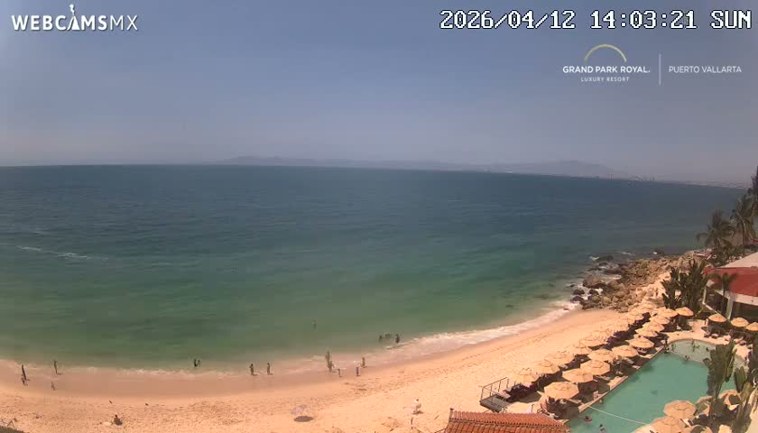 Playa La Garza Blanca Beach Live Cam - Puerto Vallarta, Jalisco, Mexico