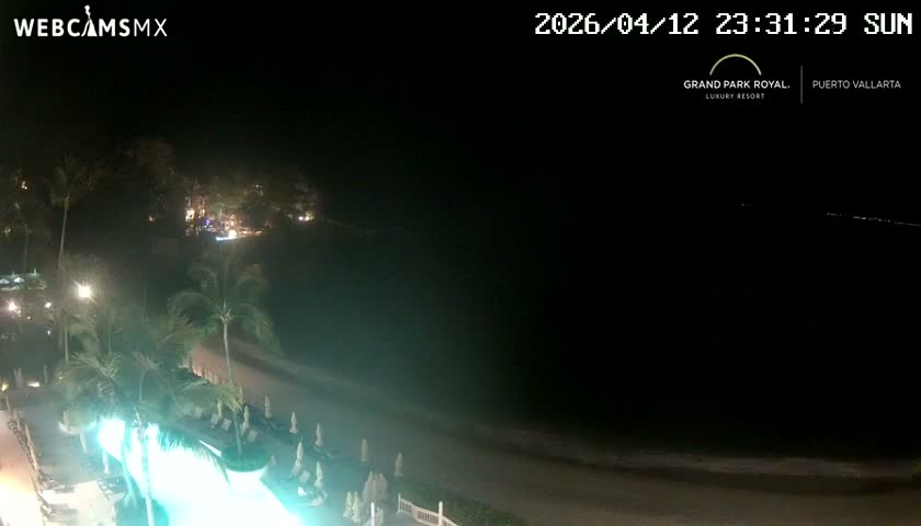 Playa La Garza Blanca Beach Live Cam - Puerto Vallarta, Jalisco, Mexico