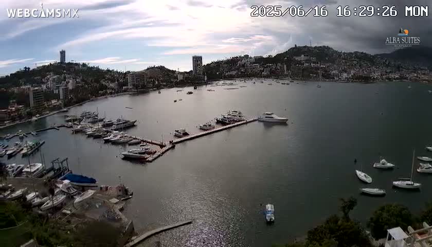 Acapulco City & Bahia de Acapulco Bay Live Cam - Acapulco de Juarez, Guerrero, Mexico