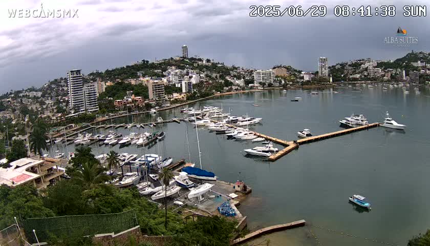 Acapulco City & Bahia de Acapulco Bay Live Cam - Acapulco de Juarez, Guerrero, Mexico