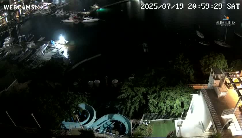 Acapulco City & Bahia de Acapulco Bay Live Cam - Acapulco de Juarez, Guerrero, Mexico