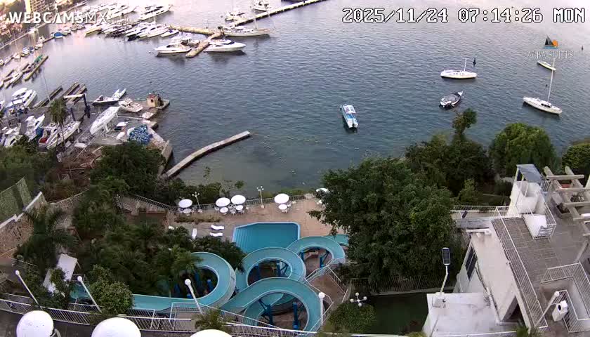 Acapulco City & Bahia de Acapulco Bay Live Cam - Acapulco de Juarez, Guerrero, Mexico