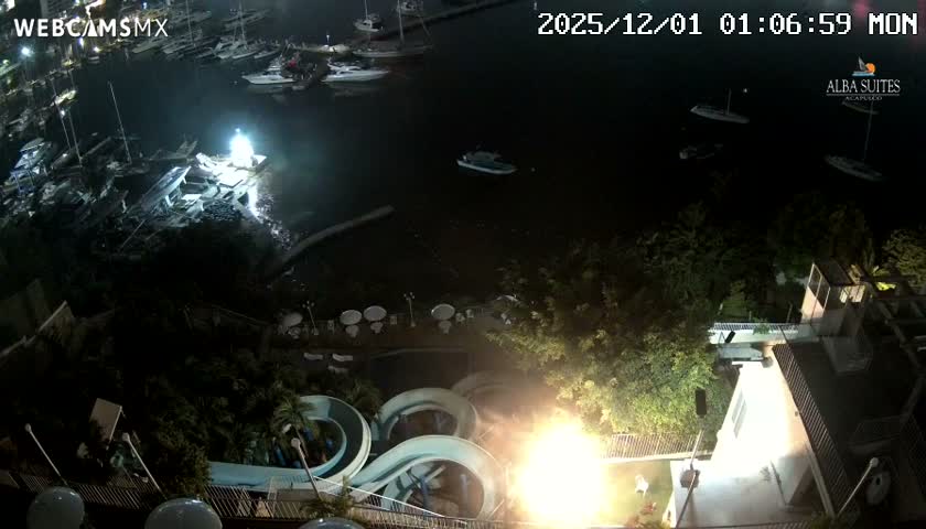 Acapulco City & Bahia de Acapulco Bay Live Cam - Acapulco de Juarez, Guerrero, Mexico