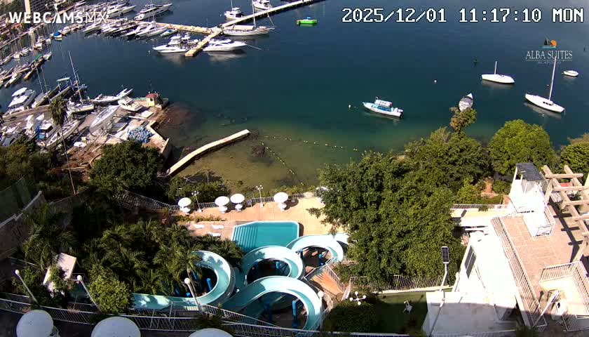 Acapulco City & Bahia de Acapulco Bay Live Cam - Acapulco de Juarez, Guerrero, Mexico