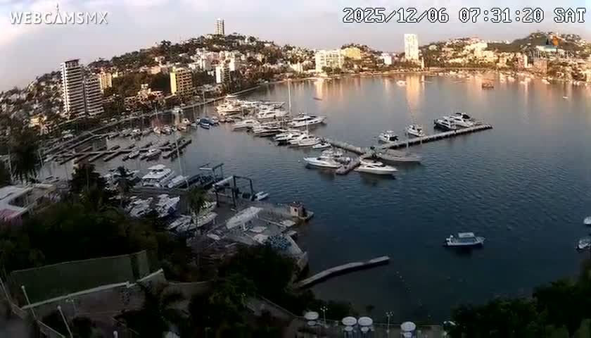 Acapulco City & Bahia de Acapulco Bay Live Cam - Acapulco de Juarez, Guerrero, Mexico