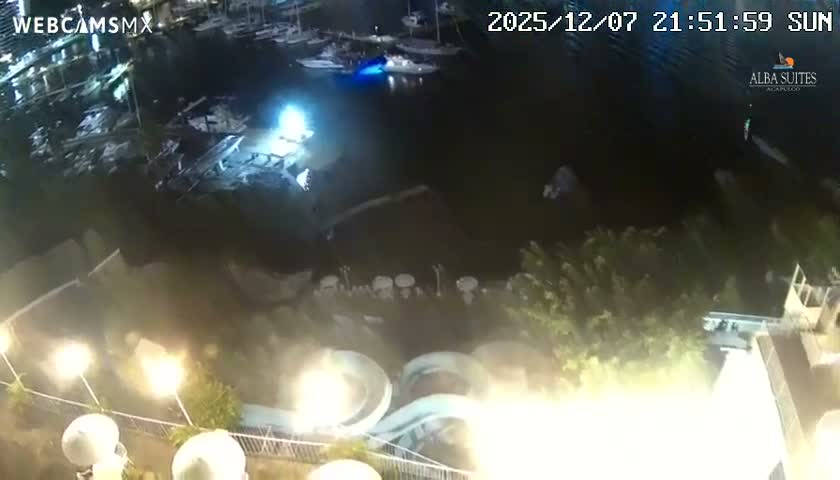 Acapulco City & Bahia de Acapulco Bay Live Cam - Acapulco de Juarez, Guerrero, Mexico