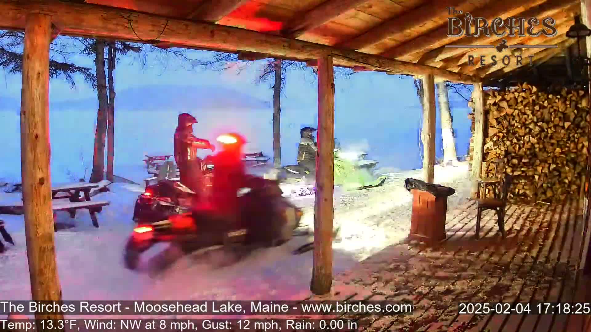 The Birches Resort, Moosehead Lake Live Cam - Rockwood, Maine, USA