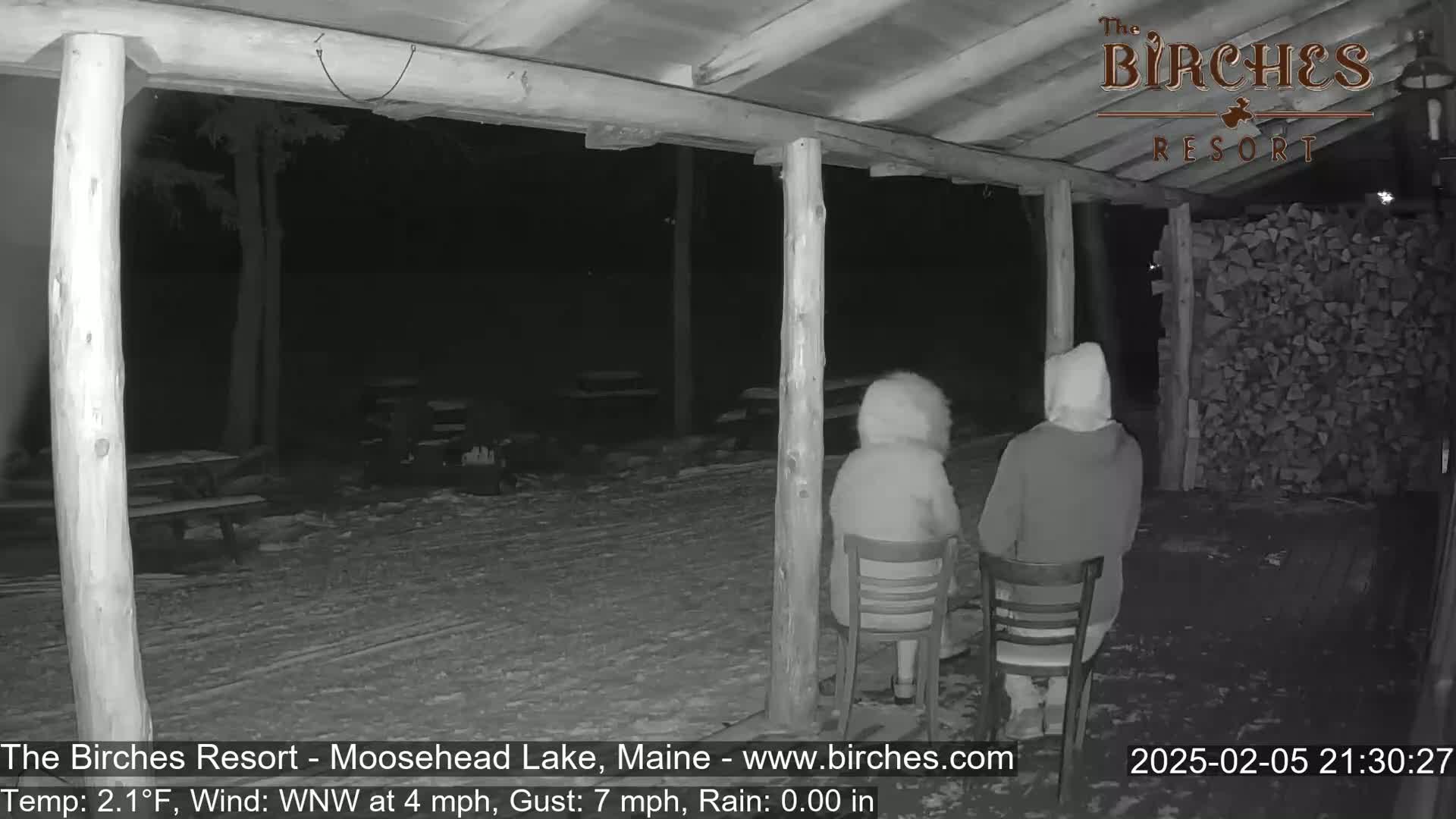 The Birches Resort, Moosehead Lake Live Cam - Rockwood, Maine, USA
