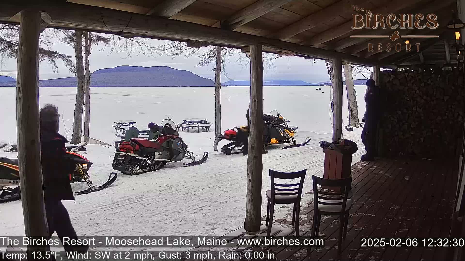 The Birches Resort, Moosehead Lake Live Cam - Rockwood, Maine, USA