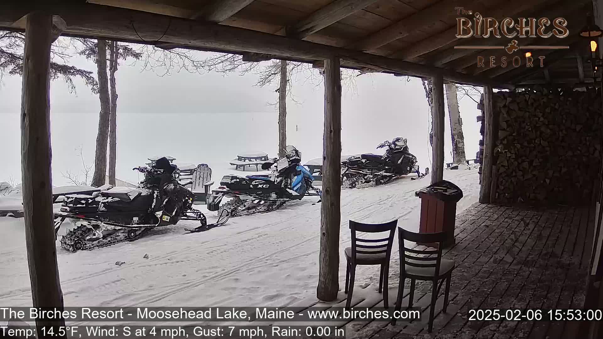 The Birches Resort, Moosehead Lake Live Cam - Rockwood, Maine, USA
