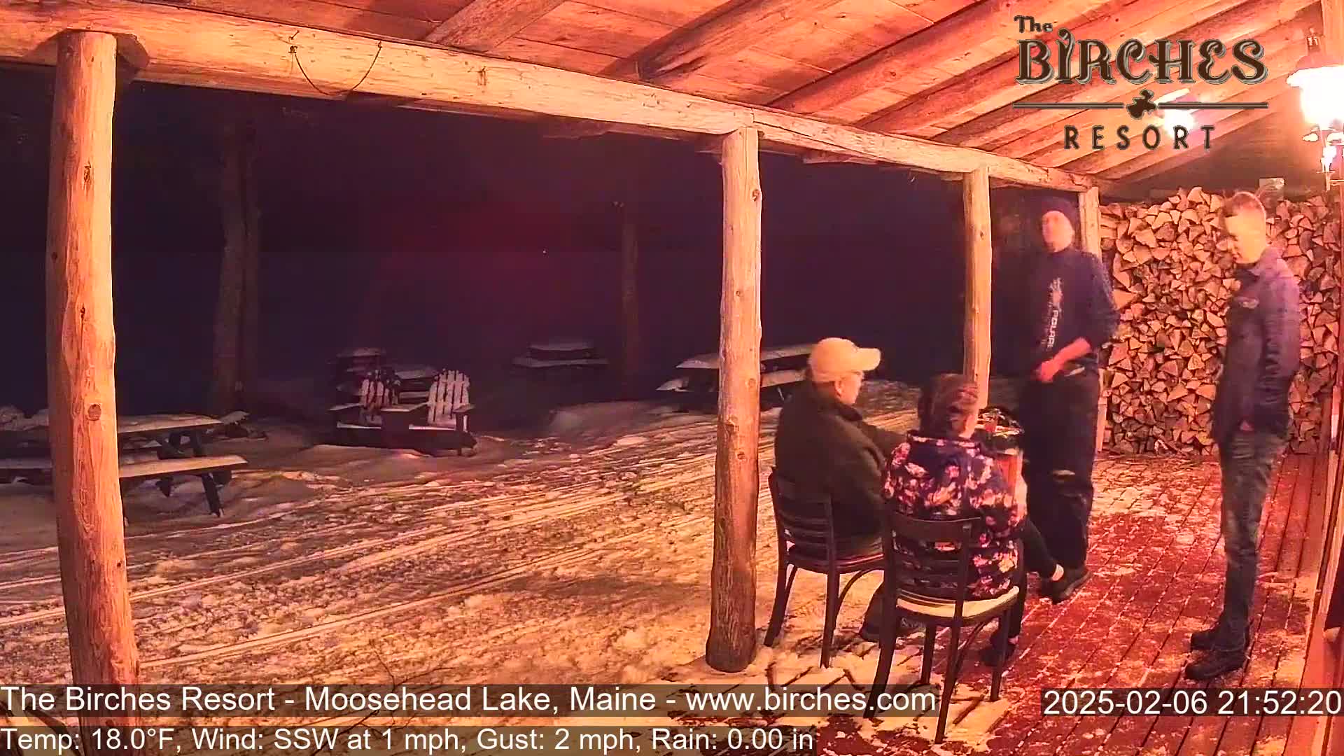 The Birches Resort, Moosehead Lake Live Cam - Rockwood, Maine, USA