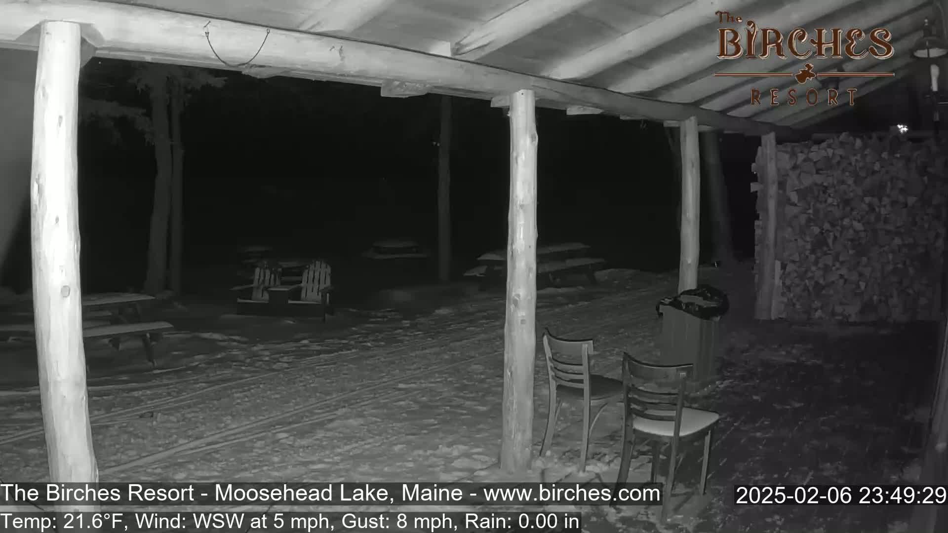 The Birches Resort, Moosehead Lake Live Cam - Rockwood, Maine, USA