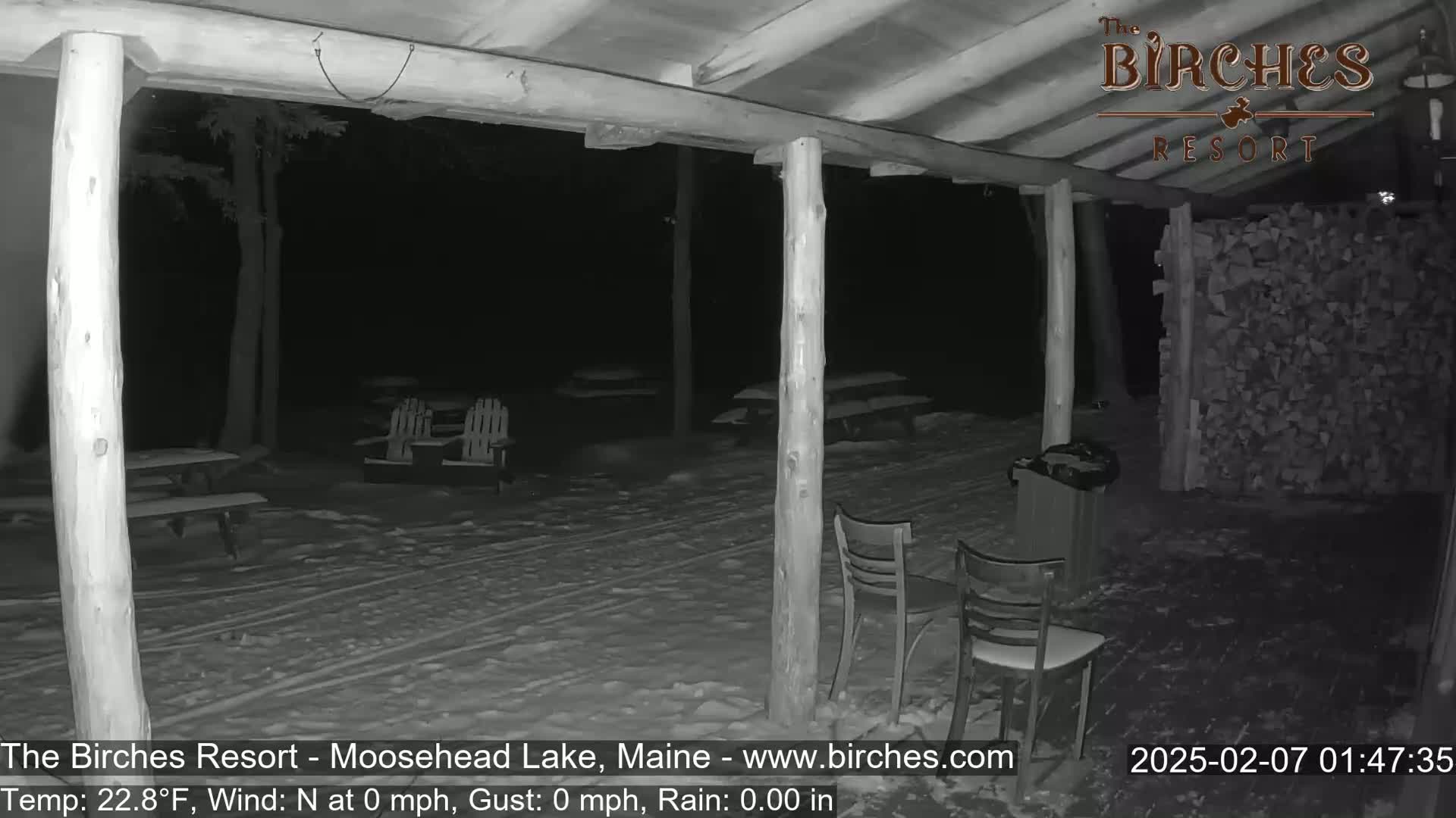 The Birches Resort, Moosehead Lake Live Cam - Rockwood, Maine, USA