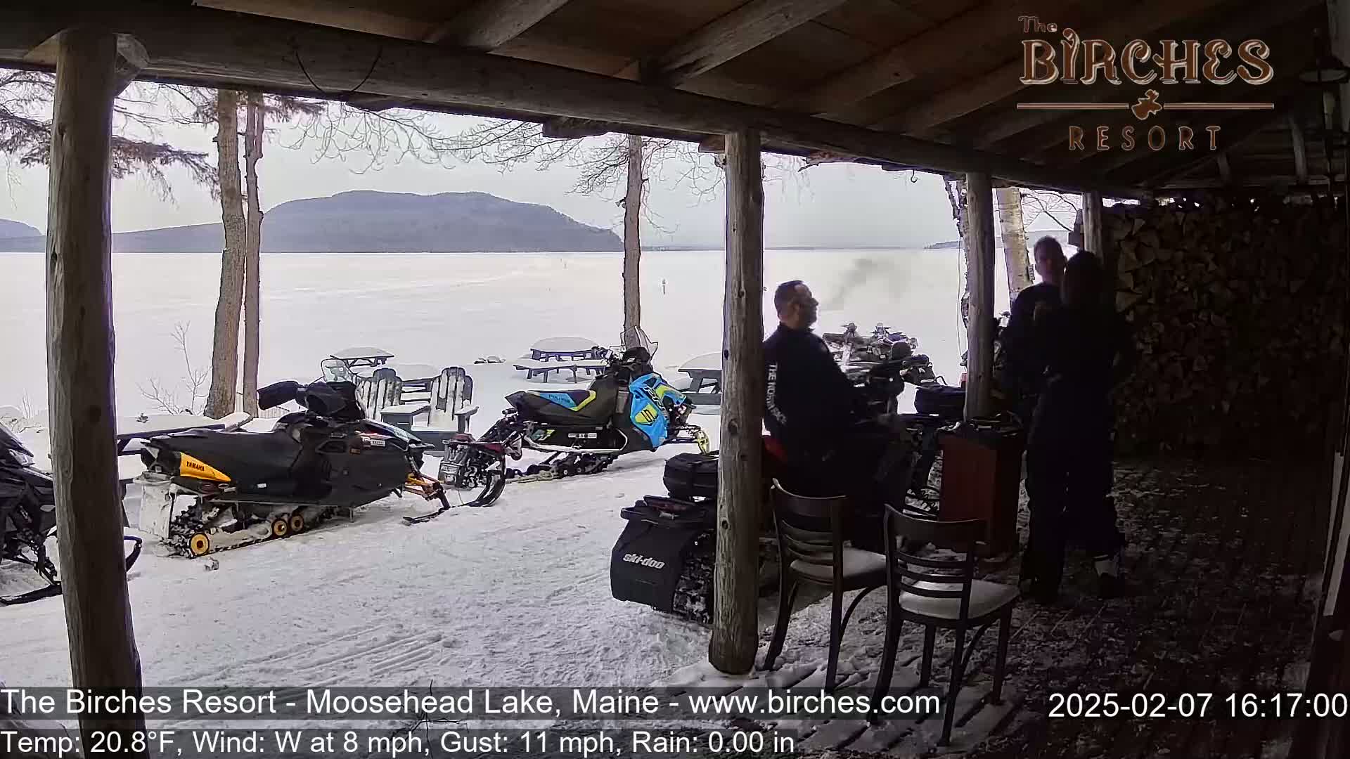 The Birches Resort, Moosehead Lake Live Cam - Rockwood, Maine, USA
