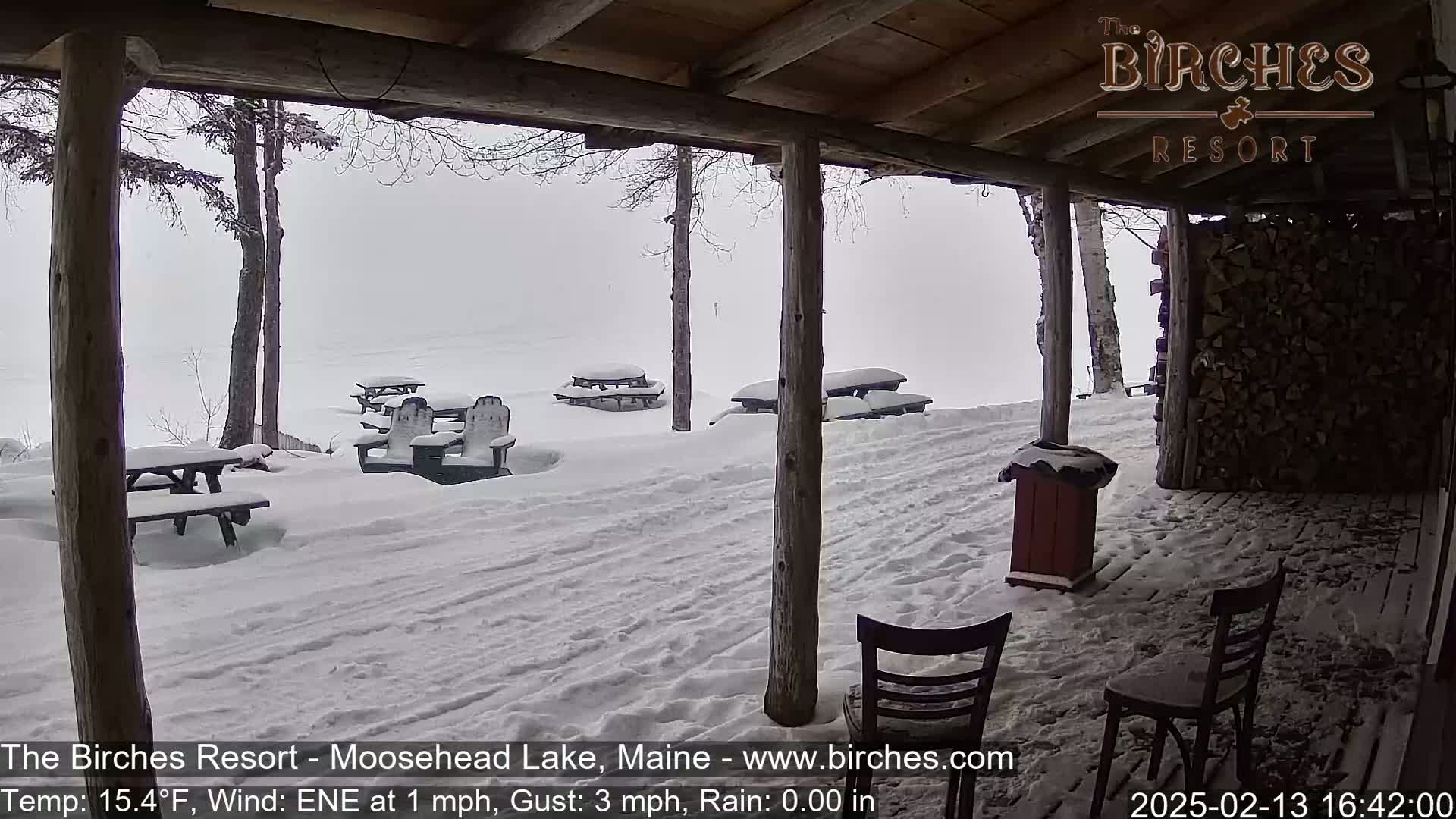 The Birches Resort, Moosehead Lake Live Cam - Rockwood, Maine, USA
