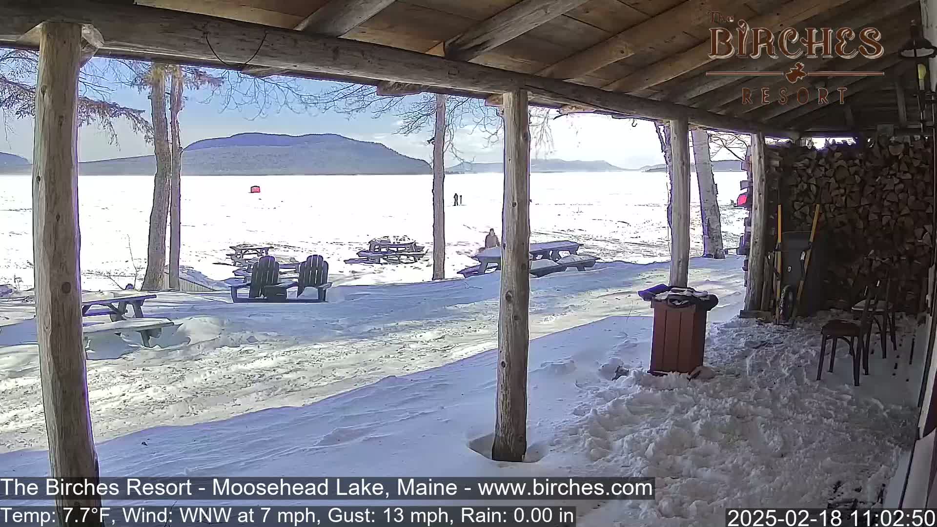 The Birches Resort, Moosehead Lake Live Cam - Rockwood, Maine, USA