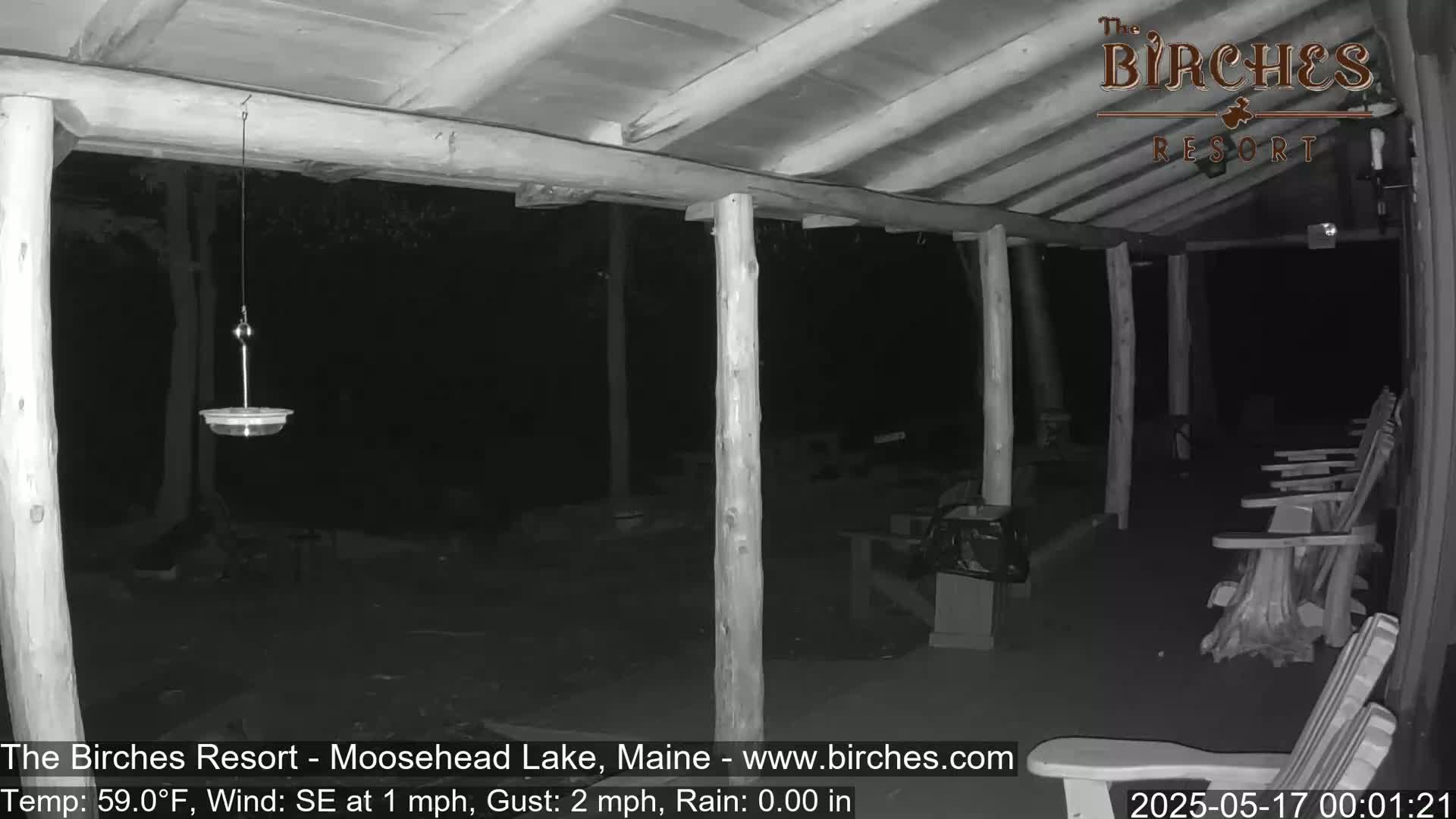 The Birches Resort, Moosehead Lake Live Cam - Rockwood, Maine, USA