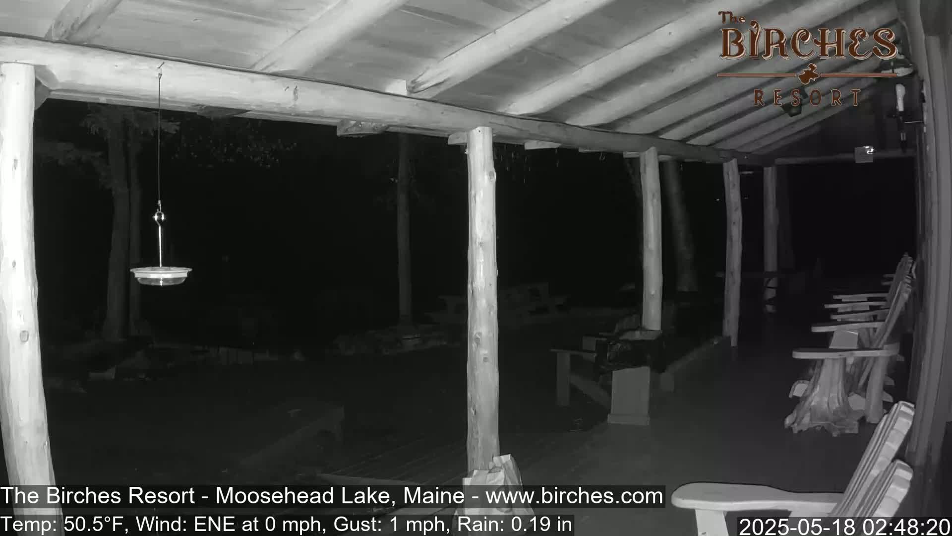 The Birches Resort, Moosehead Lake Live Cam - Rockwood, Maine, USA