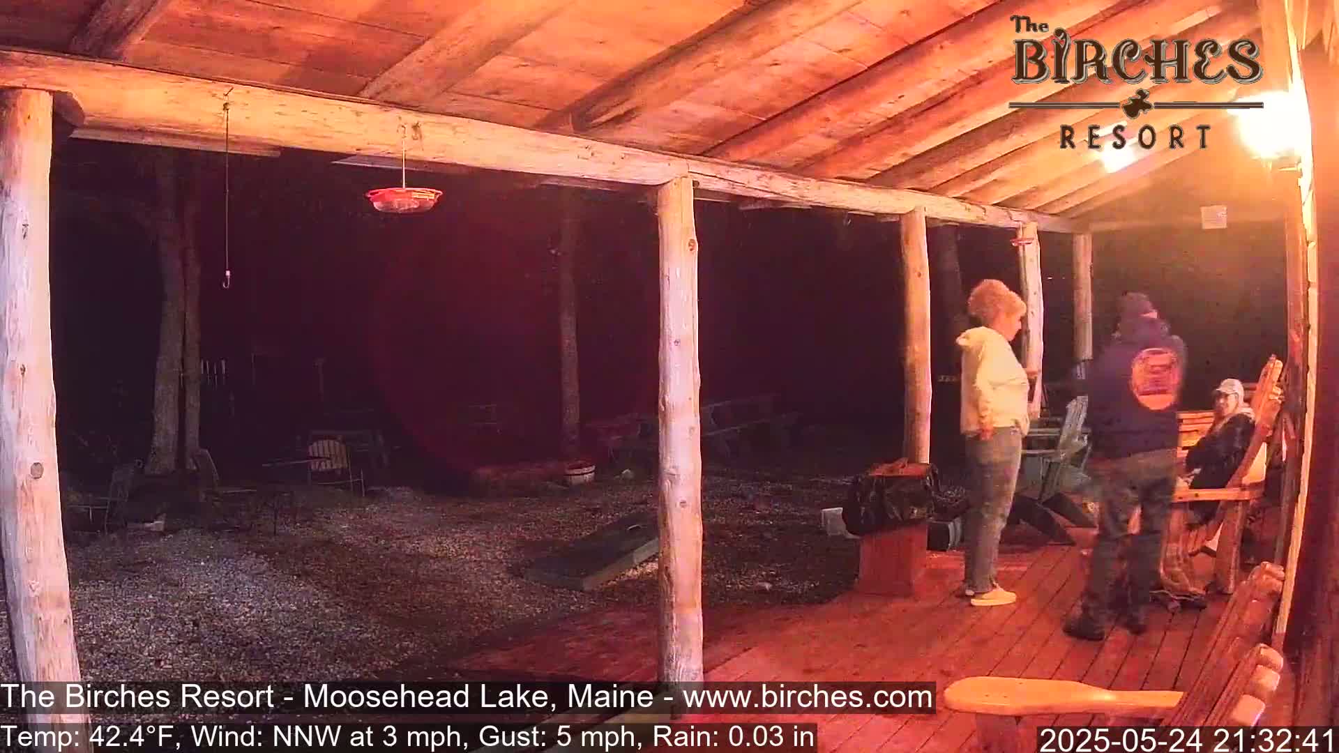 The Birches Resort, Moosehead Lake Live Cam - Rockwood, Maine, USA