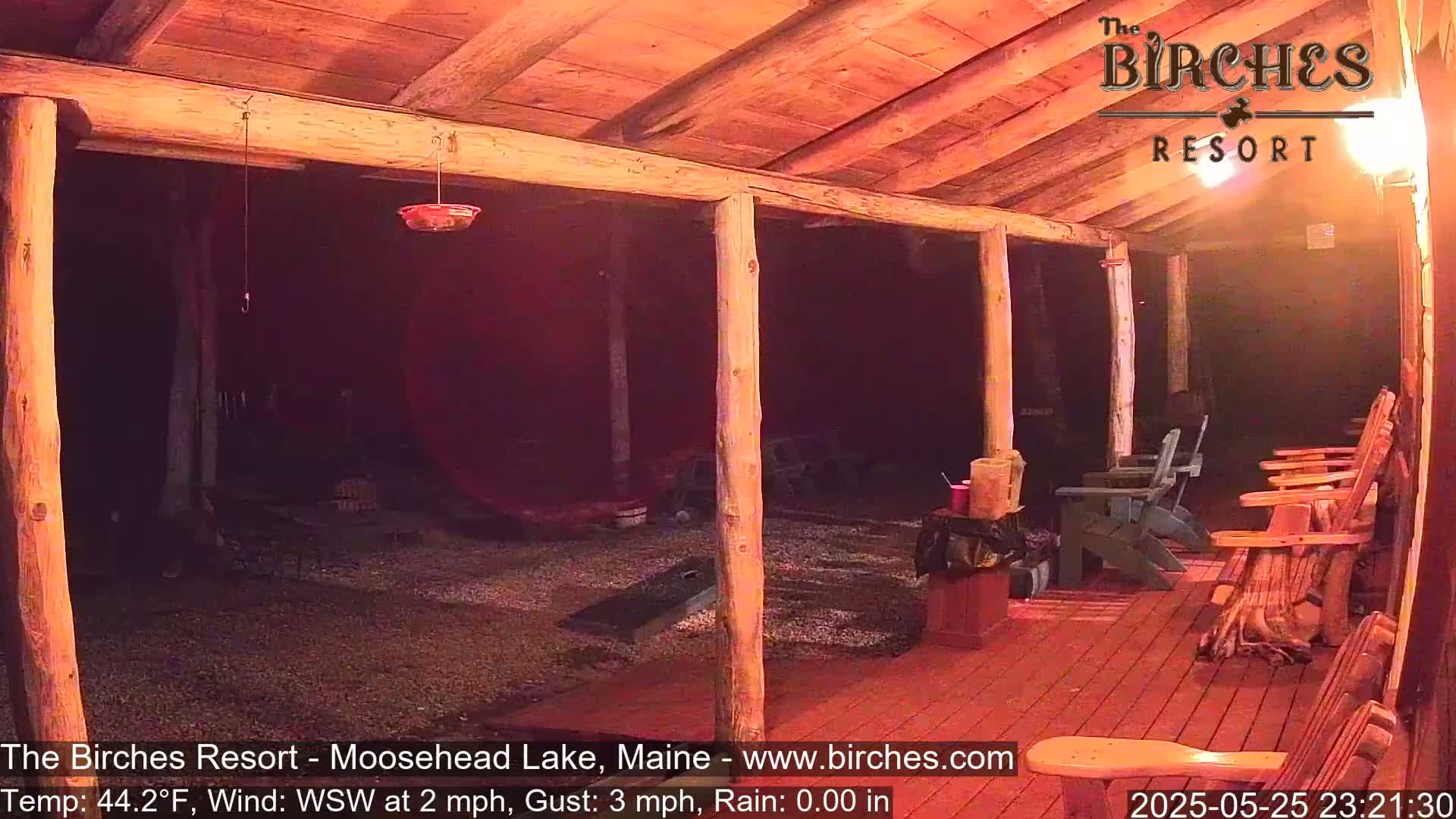 The Birches Resort, Moosehead Lake Live Cam - Rockwood, Maine, USA