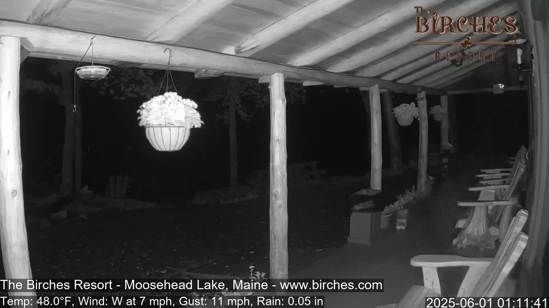 The Birches Resort, Moosehead Lake Live Cam - Rockwood, Maine, USA