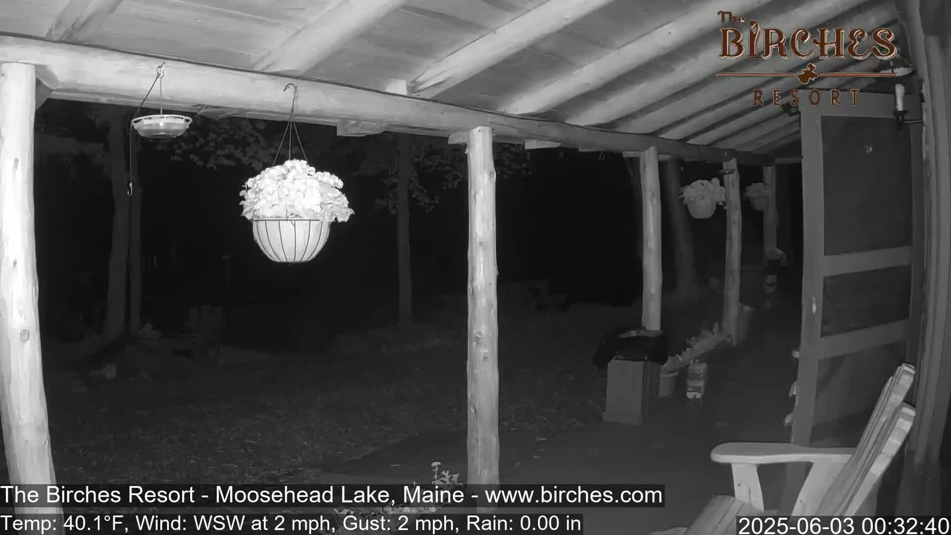 The Birches Resort, Moosehead Lake Live Cam - Rockwood, Maine, USA