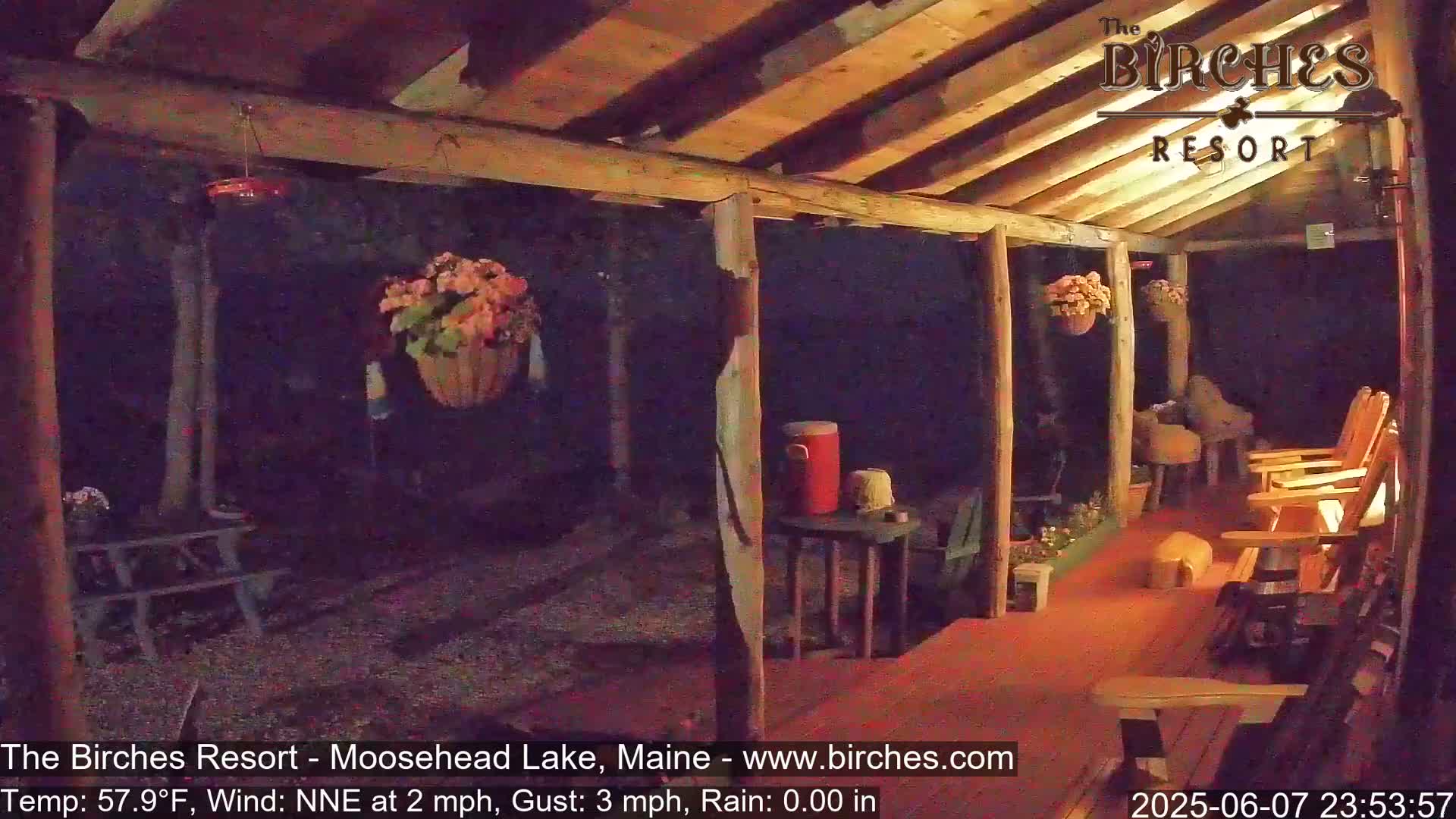 The Birches Resort, Moosehead Lake Live Cam - Rockwood, Maine, USA