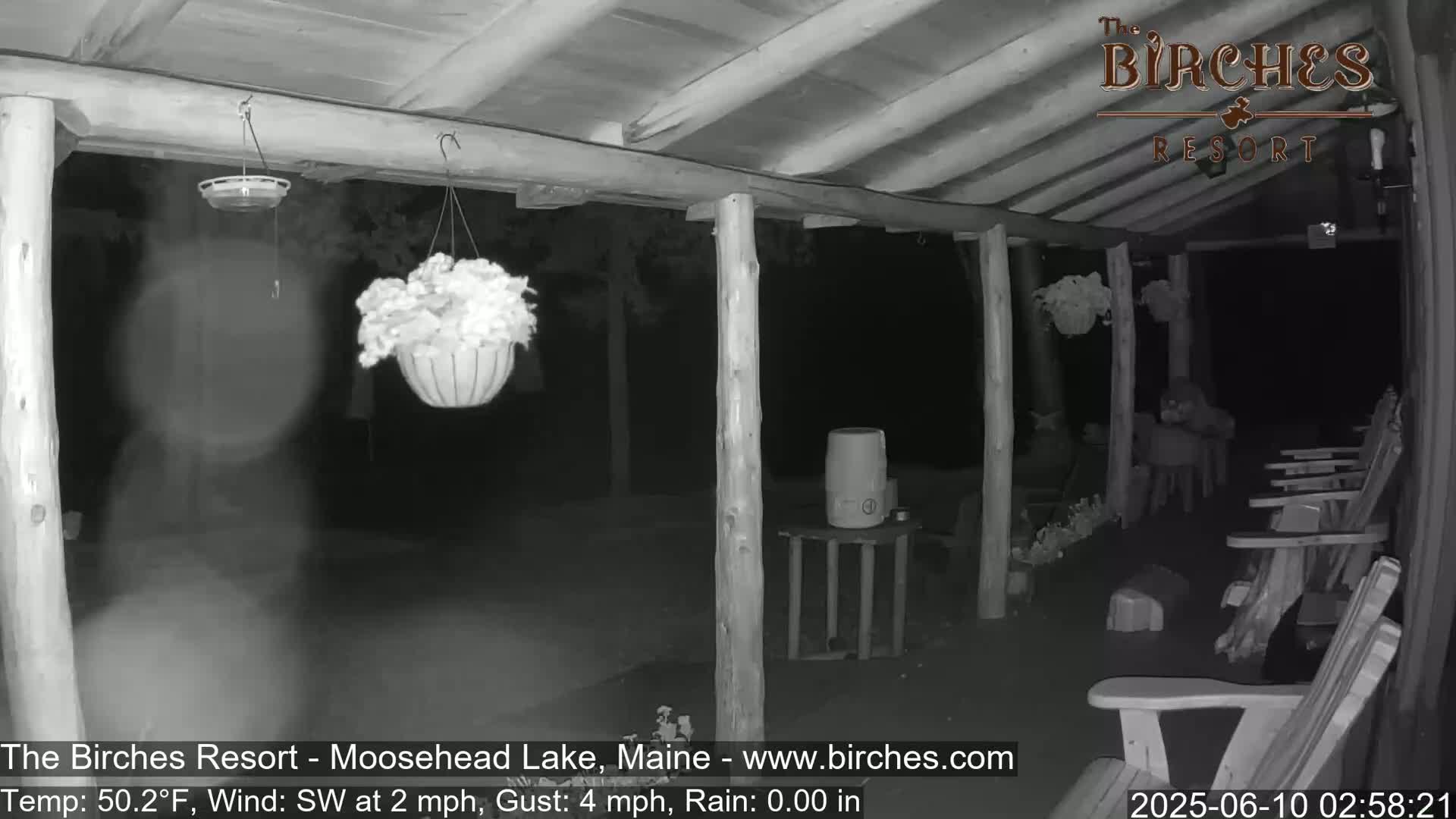 The Birches Resort, Moosehead Lake Live Cam - Rockwood, Maine, USA