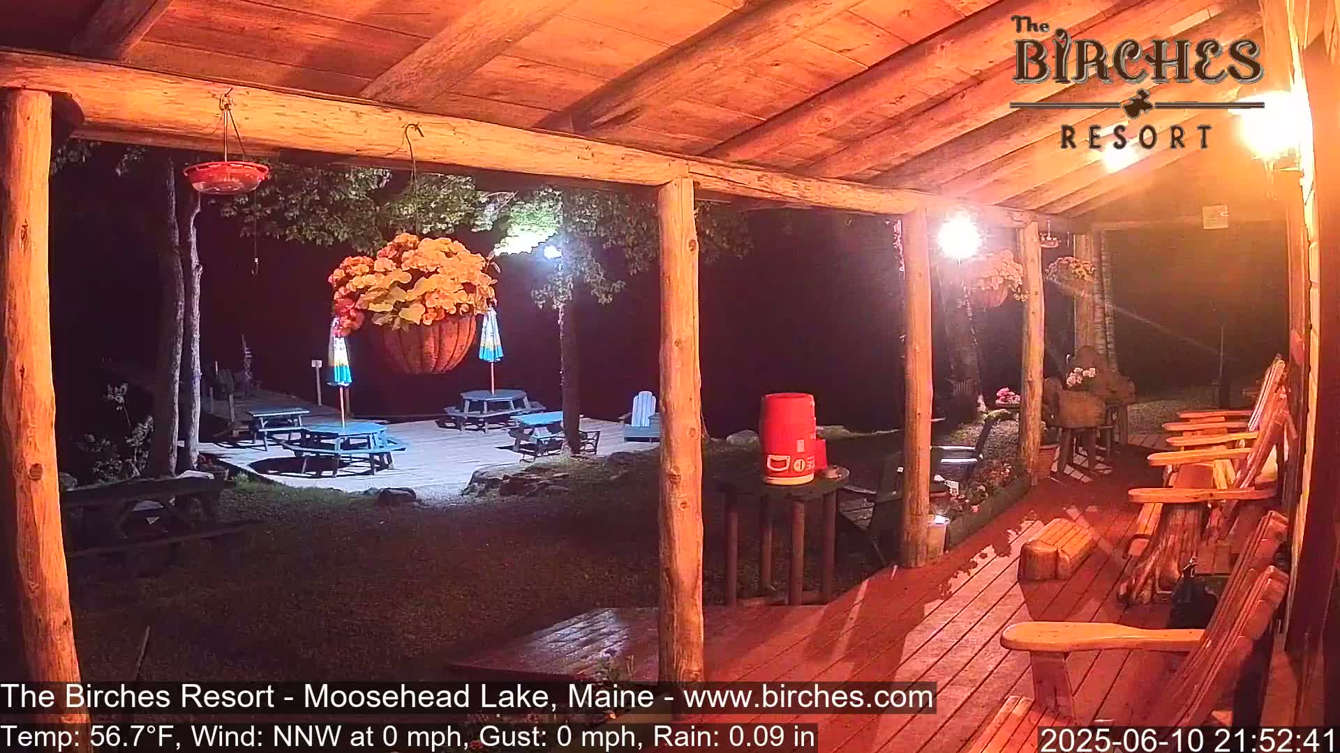 The Birches Resort, Moosehead Lake Live Cam - Rockwood, Maine, USA