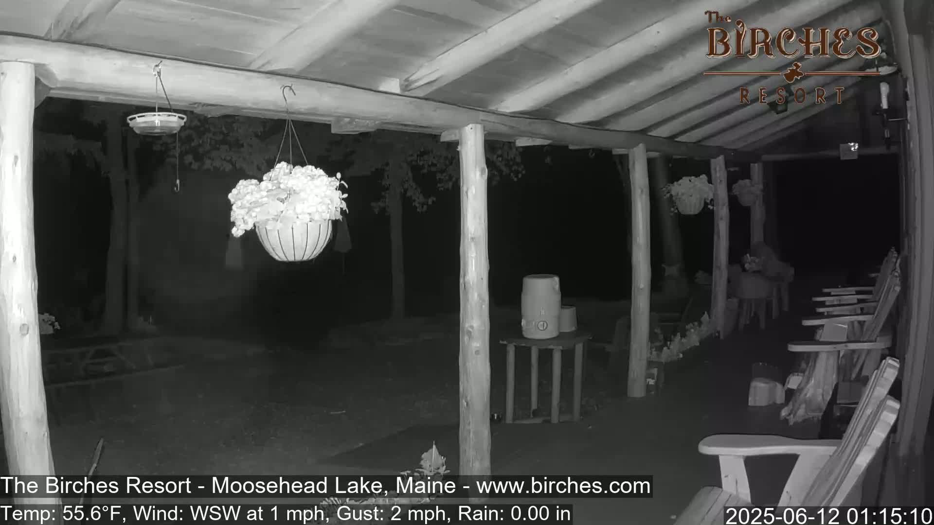 The Birches Resort, Moosehead Lake Live Cam - Rockwood, Maine, USA