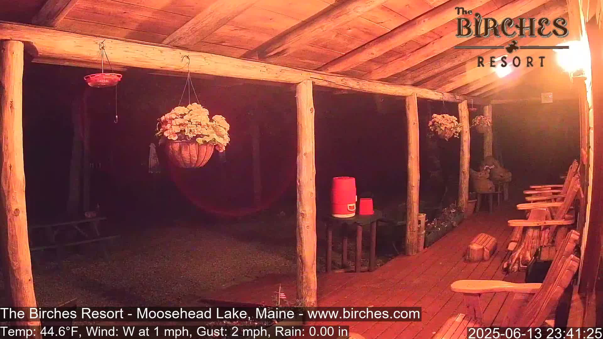 The Birches Resort, Moosehead Lake Live Cam - Rockwood, Maine, USA
