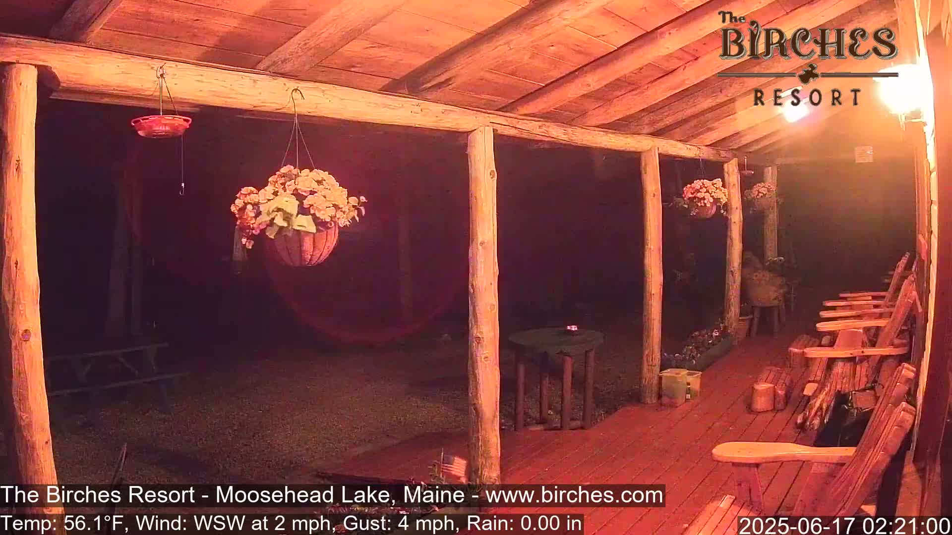 The Birches Resort, Moosehead Lake Live Cam - Rockwood, Maine, USA