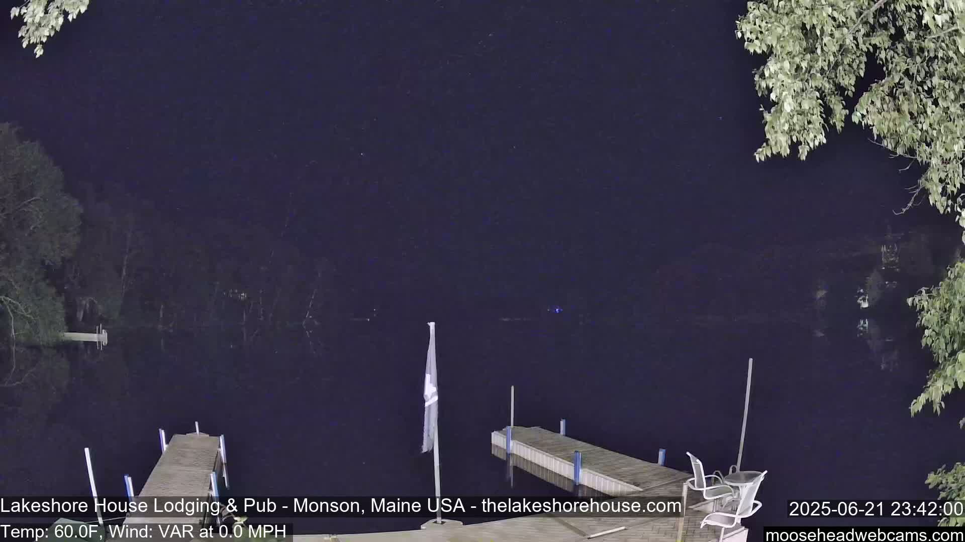 The Birches Resort, Moosehead Lake Live Cam - Rockwood, Maine, USA